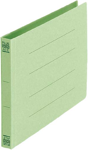フラットファイルA5横グリーン10冊