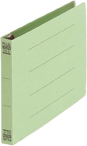 フラットファイルB6横グリーン10冊