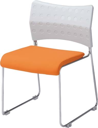 DDスタッキング2 メッキ脚 オレンジ12脚セット