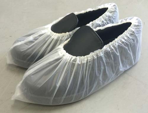 ポリエチシューズカバー クリア 100枚×10