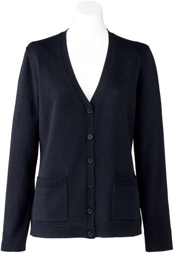 カーディガン ベーシック ネイビー M