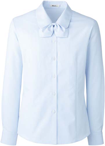 長袖ブラウス RB4152−6 ブルー 15号