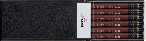 鉛筆ハイユニ 6B 12本入