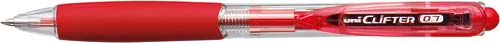 油性ボールペン クリフターシングル赤10本入