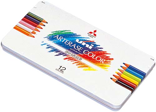 色鉛筆ユニアーテレーズカラー12色