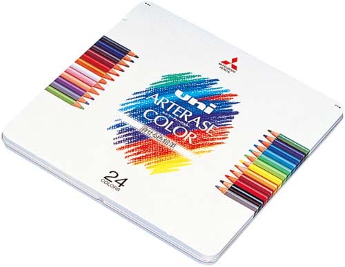 色鉛筆ユニアーテレーズカラー24色