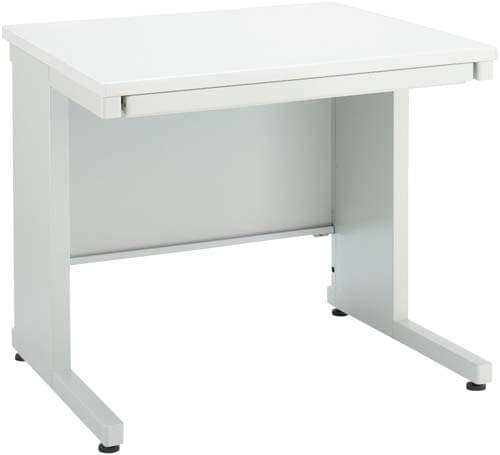 インベント平机奥行700幅800ホワイト脚WH