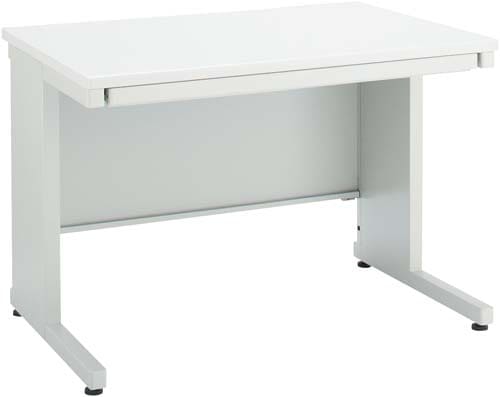 インベント平机奥行700幅1000ホワイト脚WH