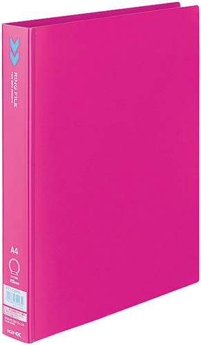 Oリングファイル<K2>背幅34mmピンク 10冊