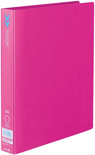 Oリングファイル<K2>背幅39mmピンク 10冊