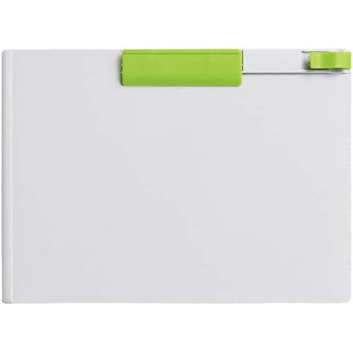 クリップボード<K2>ヨコ 黄緑×10