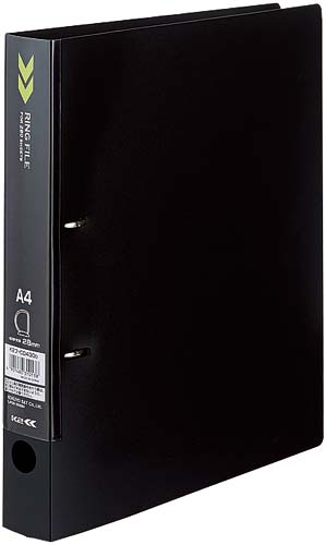 Dリングファイル<K2>背幅39mm枚黒×5