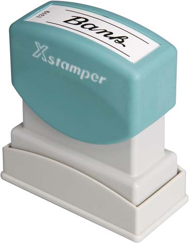 Xスタンパービジネス用 B型 BANK 黒