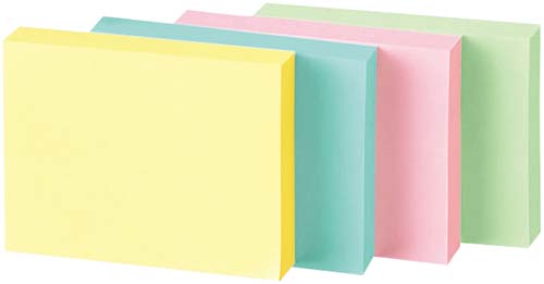 ふせん<K2> 38×50 4色 20冊入