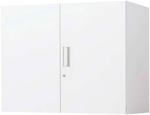 インベント収納上置きH700両開きWH