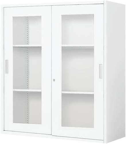 インベント収納上置H10502枚アクリル引違WH