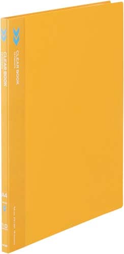 クリヤーブックK2 固定式A4縦10P橙10冊