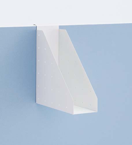 FKパーティション用ブックシェルフ シェルフWH