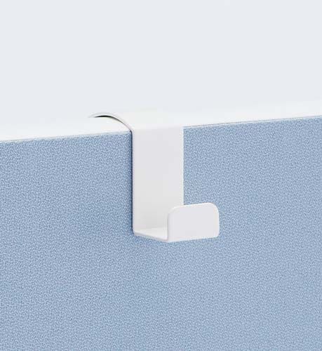 FKパーティション用 フックWH(2個入)