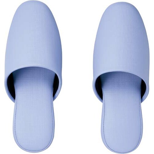 洗えるビニールスリッパ ブルー