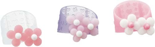 指サック メクリッコ Sweet フラワー2 L