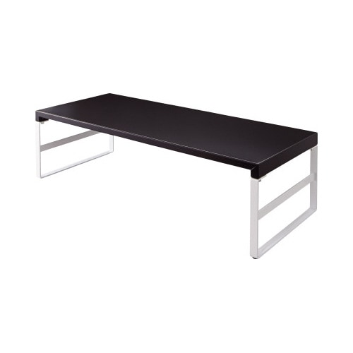 机上台 ハイタイプ 幅590mm 黒