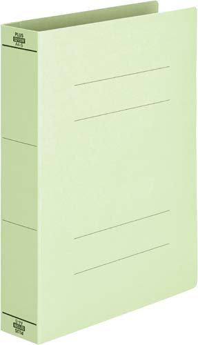 フラットファイル厚とじ500 A4S グリーン1冊