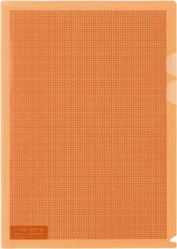 SWカモフラージュホルダーA4 オレンジ 5枚×3