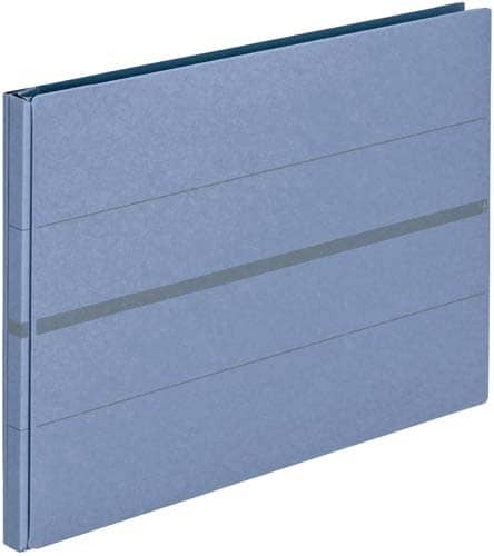 背幅伸縮ファイル セノバス A4E ブルー1冊