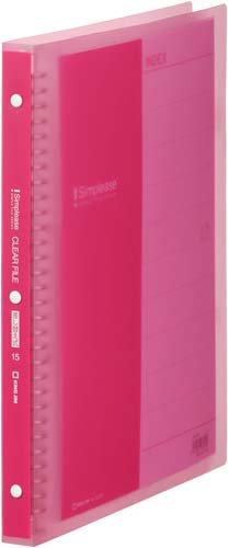 シンプリーズCF差替式(透明)15Pピン 10冊入