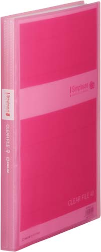 シンプリーズCF(透明)GX40Pピンク 8冊入