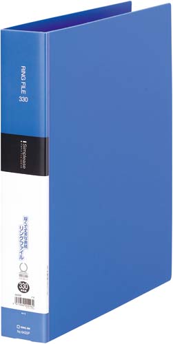 シンプリーズ リングファイル 青 10冊入