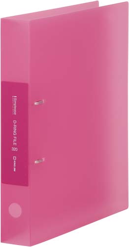 シンプリーズ Dリング(透明) ピンク 10冊入