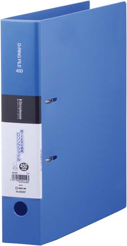 シンプリーズ Dリングファイル 青 10冊入