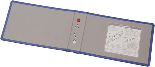 キングFSDDE替表紙 青A5横背幅46mm10冊