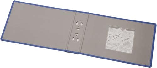 キングFSDDE替表紙 青A4横背幅46mm10冊