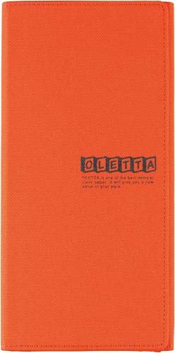 オレッタA4三つ折りホルダー(縫製)オレ 10冊入