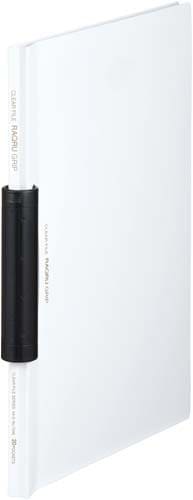 クリアーファイルラクルグリップ 白 8冊入