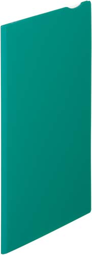 スーパーハードホルダー2ポケットマチ付緑 5枚入