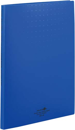 クリヤーブックポケット交換タイプA4藍5冊