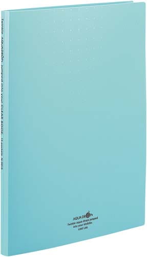 クリヤーブックポケット交換タイプA4青藤5冊