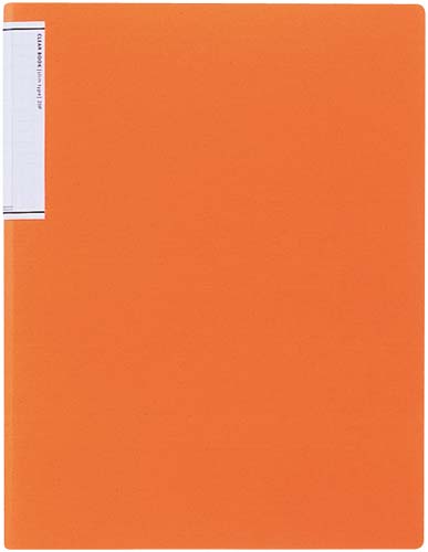 TEFFAクリヤーブック(スリムタイプ)橙20冊