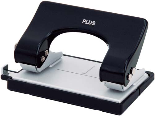 穴あけパンチ フォース1/2 ブラック 16枚あけ