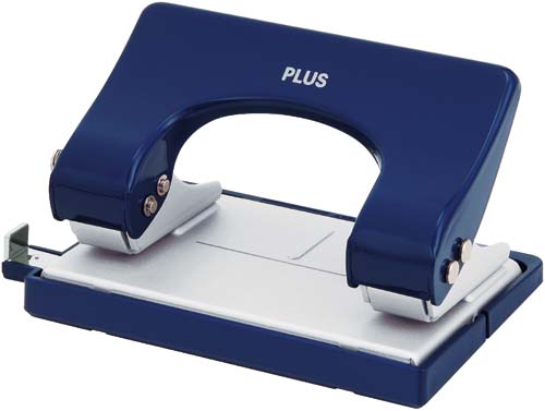 穴あけパンチ フォース1/2 ブルー 16枚あけ