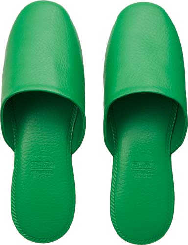 抗菌ベストHスリッパ グリーン 10足入
