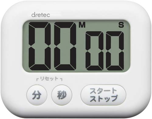 ドリテック 大画面タイマー シャボン カウネット ドリテック 大画面タイマー シャボン カウネット