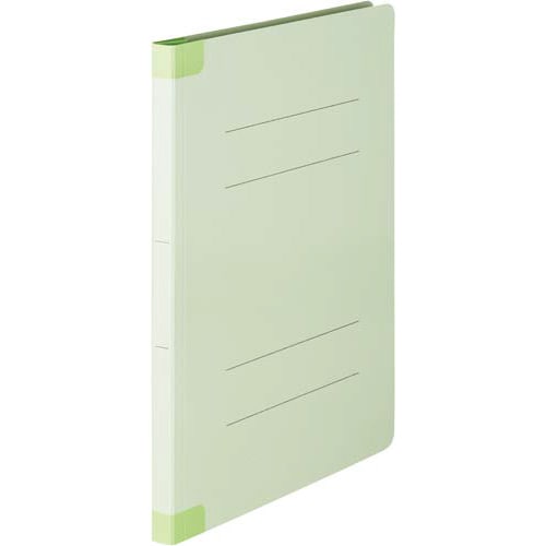 ラベルが剥がし易い背補強フラットF緑A4 100冊