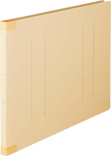 フラットファイル背補強タイプA3横 イエロー30冊
