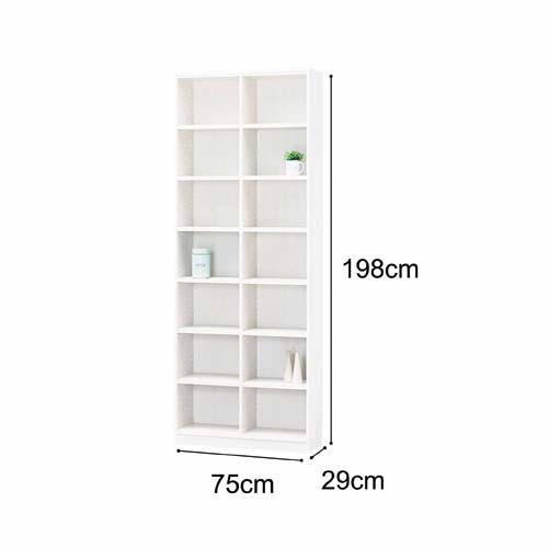 オーダー木製ラックWT H1980W750D290