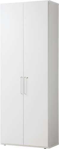 リピアノ木製収納 6段 6段両開き ホワイト